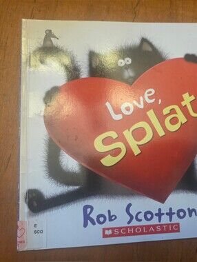 Love, Splat Rob Scotton Paperback Scholastic 2008